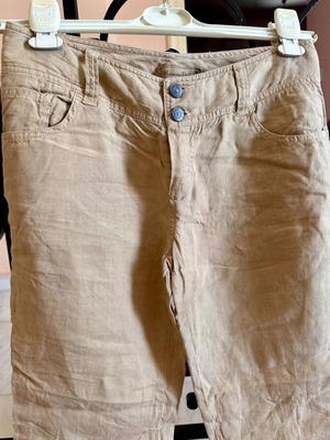Massimo Dutti linen pants medium beige like new