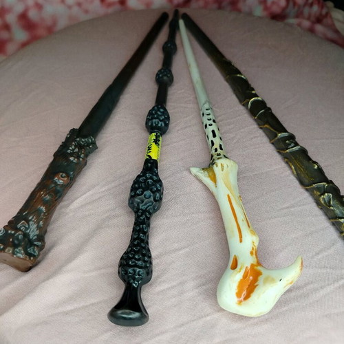Harry Potter magic wands new, collectible from the film series