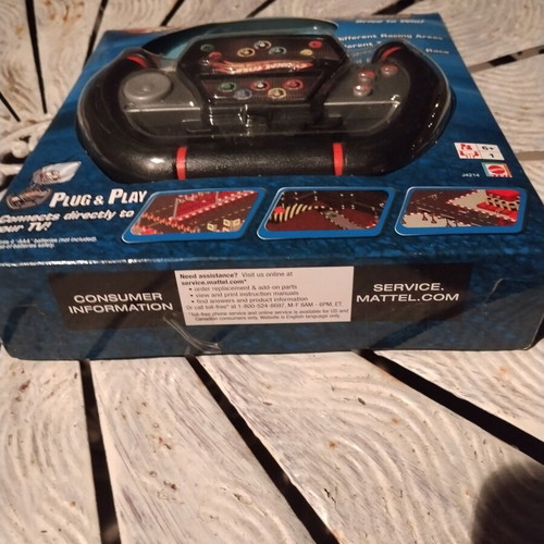 Hot Wheels Racing Game Plug & Play Console Sealed 2005 Model J4214