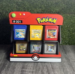 Pokémon Pokédex Display Stand 3D printed για Game Boy κασέτες