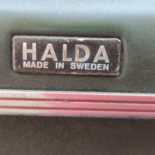 Halda Typewriter 1952 used, functional