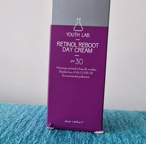 Youth Lab. Reboot 24ωρη Κρέμα Προσώπου Ημέρας με SPF30 για Ενυδάτωση & Αντιγήρανση με Ρετινόλη 40ml