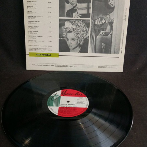 Sarita Montiel Interpreta exitos de la pelicula vinyl used, very good condition