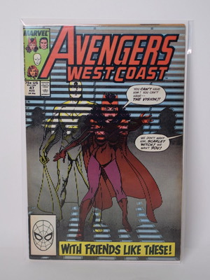Avengers West Coast #47 used Marvel Comics comic 1989