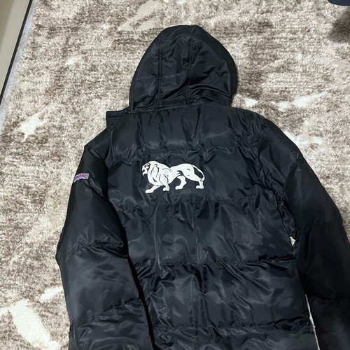 Lonsdale puffer jacket like new, black, size XL