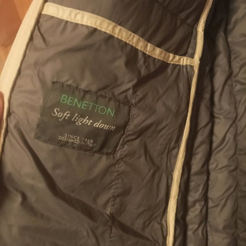 BENETTON μπεζ μπουφανακι εποχιακό 42