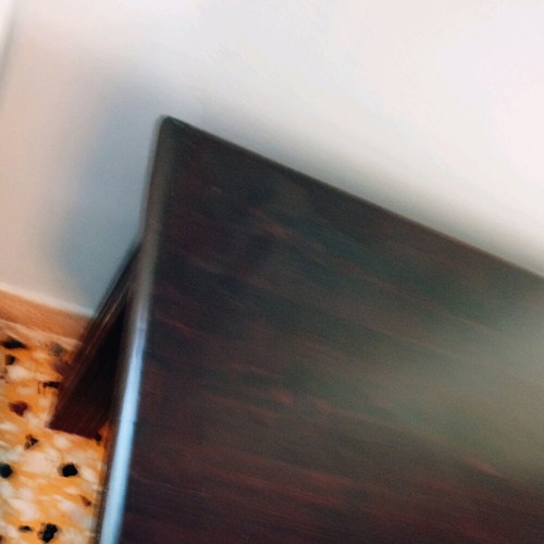 Coffee table large antique used with carved legs