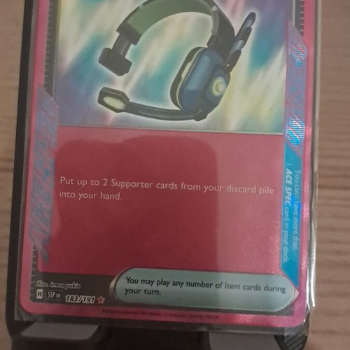 Miracle Headset Pokemon SSP card