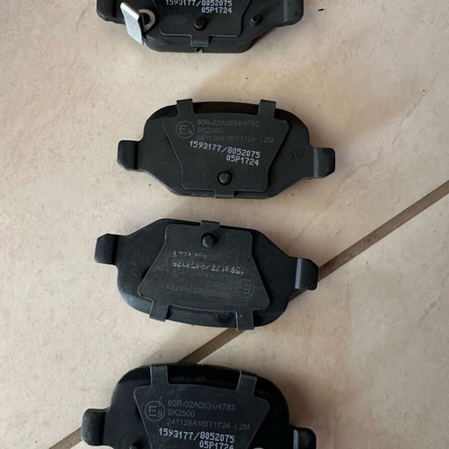 Ridex brake pads set new for Fiat, Alfa Romeo, Lancia