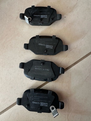 Ridex brake pads set new for Fiat, Alfa Romeo, Lancia