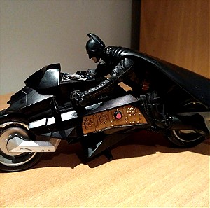 Batman The Dark Knight : Batcycle (23 εκατ.),με διπλό εκτοξευτή ρουκέτας,σε άριστη κατάσταση