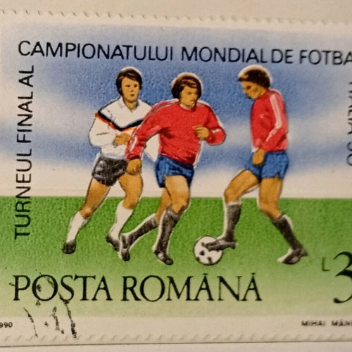 Romanian stamps used, pack of 7