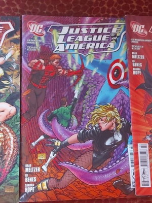 Justice League of America comics set of 3 like new