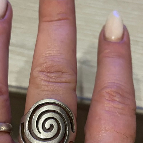 Silver 925 ring size 56