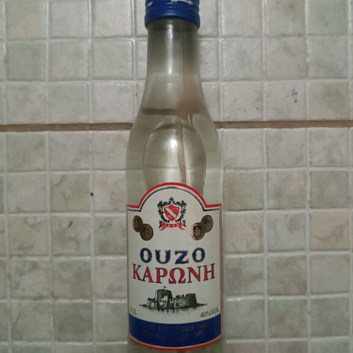 Ouzo Karonis new, sealed 200 ml bottle