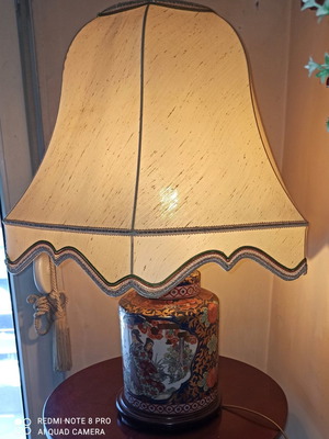 Porcelain lamp from China very old era, excellent condition