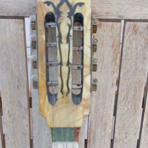 Handmade old Bouzouki Muratidis used