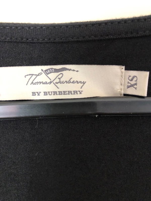 Burberry women's dress used, black, size XS