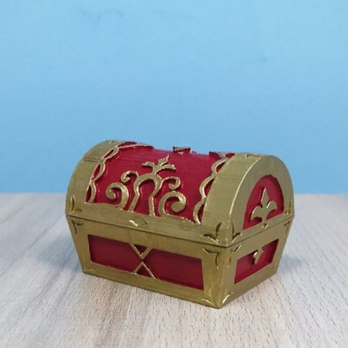 Kingdom Hearts chest new, 3D printed, hand painted