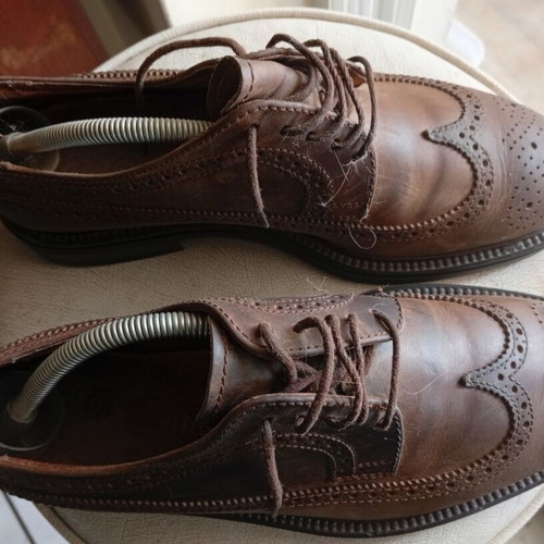 Lumberjack Brogues men's leather shoes size 43 new
