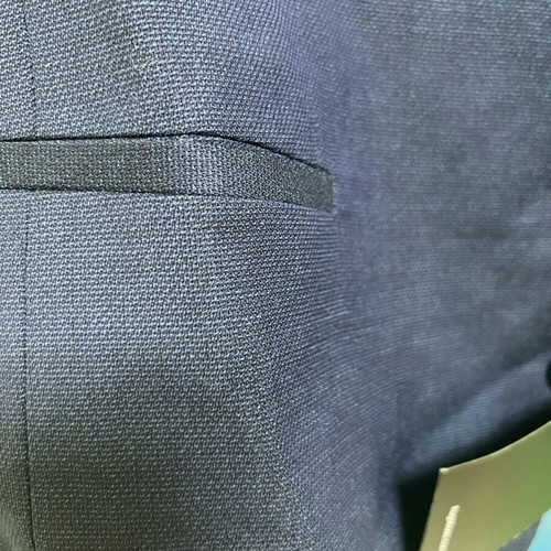 Boss vest blue new 100% virgin wool XL