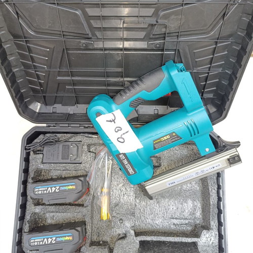 Battery Nail Gun with 2 Batteries new