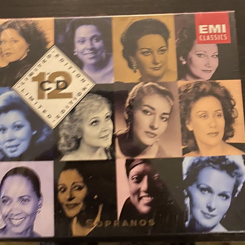 Sopranos limited edition box set 12 CDs new, classical