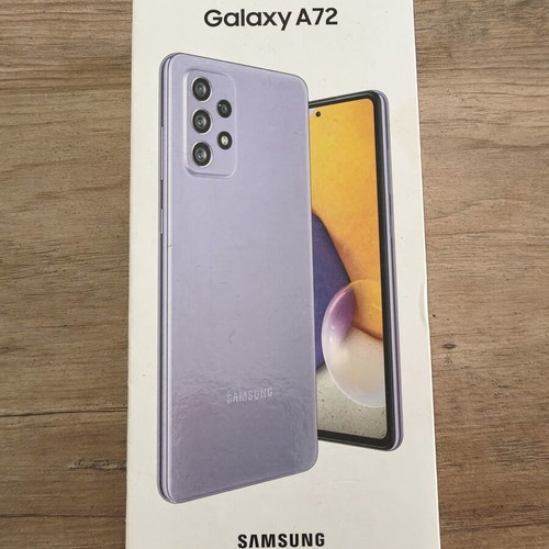 Samsung Galaxy A72 Violet 128GB box used
