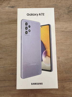 Samsung Galaxy A72 Violet 128GB box used