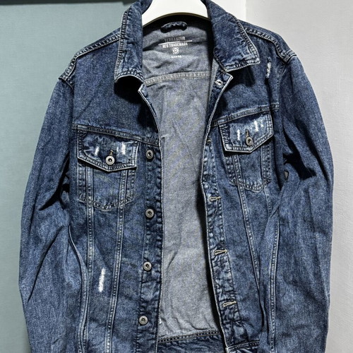 Terranova Jeans Denim Jacket used, slim fit, blue