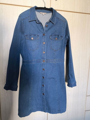 Denim dress M&S like new, thin cotton, versatile