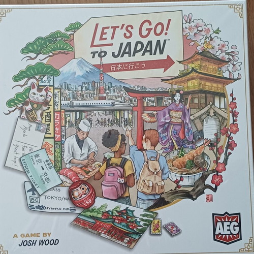 Let's Go to Japan! Board Game new, sealed