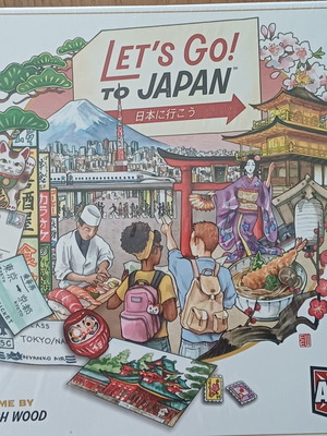 Let's Go to Japan! Board Game new, sealed