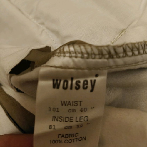 Men's classic fabric trousers from the English company Wolsey