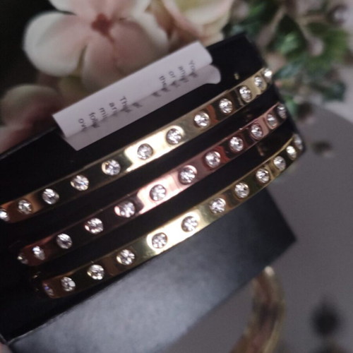 Vintage Pierre Cardin bracelet set used, multicolor