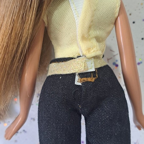 Bratz Funk Out Fianna doll used, rare and discontinued, redressed with flaws
