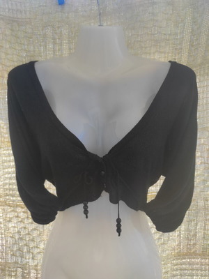 Anges black bolero