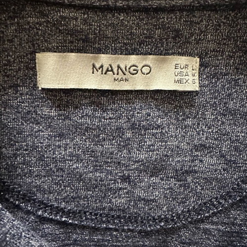 Mango men's short-sleeve polo large like new