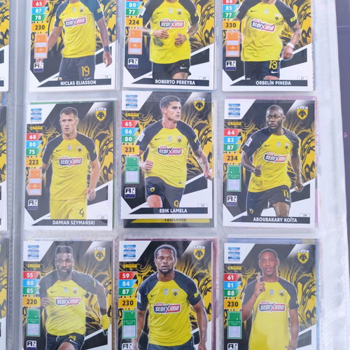 Super League Football 24 & 25 AEK Cards new