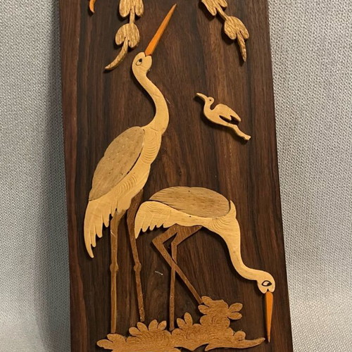Wooden handmade teak wood frames like new, vintage wall decoration