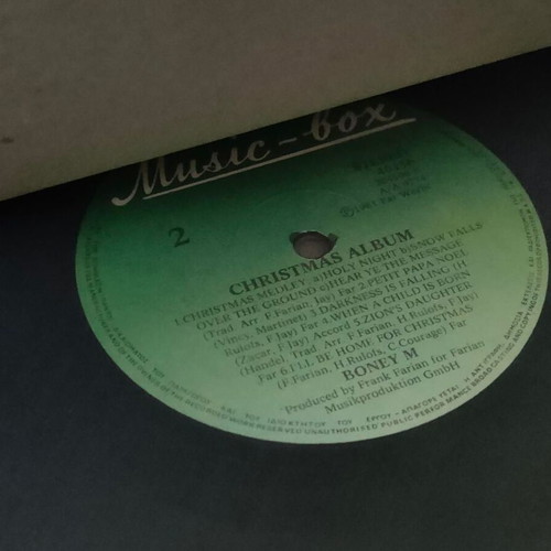 Boney M. Christmas Album LP like new, pop