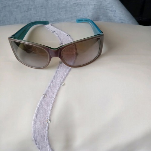 Joop sunglasses used, gray and turquoise