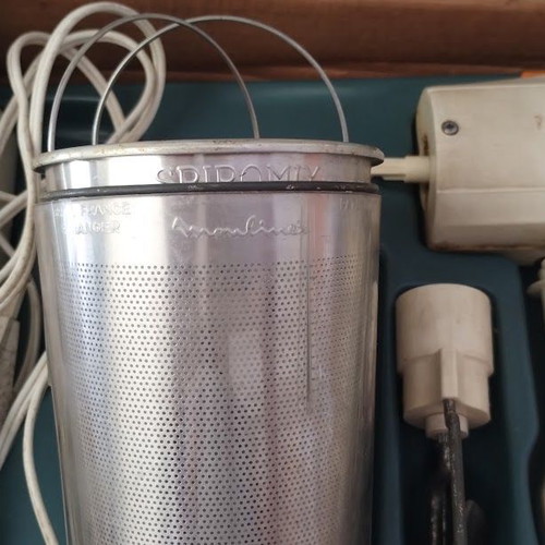 Moulinex Robot Marie 69 Vintage Hand Mixer used, complete set