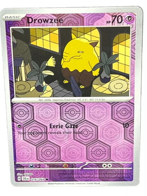 Drowzee 016/064 Common Shrouded Fable collectible pokemon card new