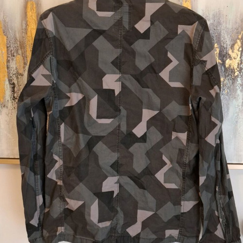 G-Star RAW Rovic Zip Overshirt L/S jacket camo grey like new, size L