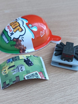 Kinder Joy Minecraft Figures 2025-2026 New