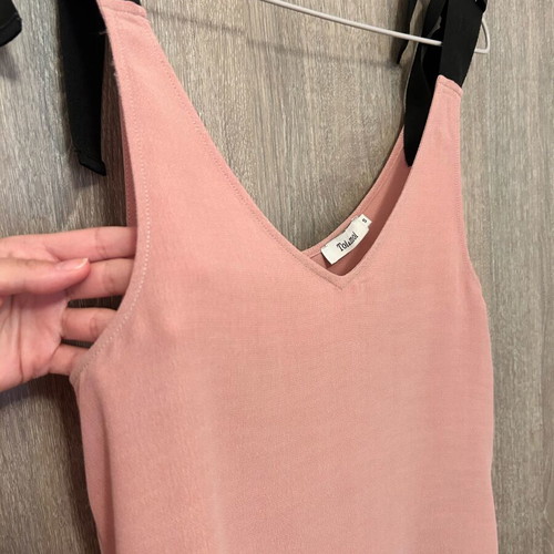 Toi&Moi Pink Women's Top with Shoulder Ties like new, Size S