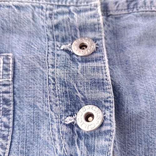Mini denim skirt medium size like new, 90s Y2K style, blue cotton