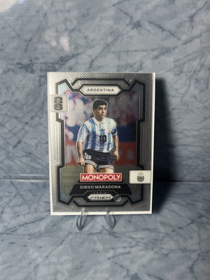2026 Panini Prizm Monopoly Fifa World Cup Diego Maradona card #3