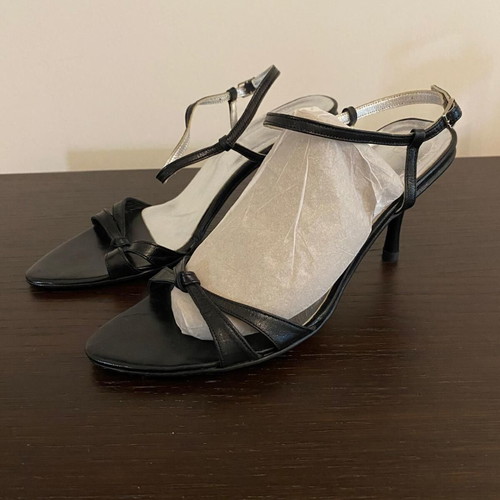 De Facto Shoes black evening sandals size 39 like new